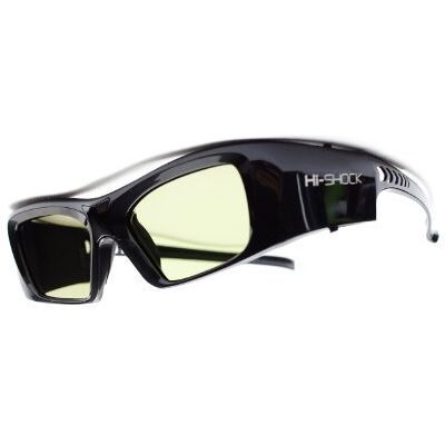 Hi-SHOCK RF Pro Black Diamond Lunettes 3D rechargeables Sony, Epson, JVC TDG-BT500A, TY-ER3D5ME / TY-ER3D6M 120 Hz Hi-SHOCK RF Pro Black Diamond Lunettes 3D rechargeables Sony, Epson, JVC TDG-BT500A, TY-ER3D5ME / TY-ER3D6M 120 Hz