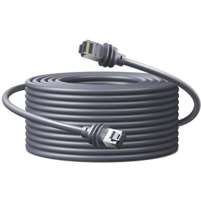 UGREEN Starlink Câble de 45,2 m, compatible avec Starlink Standard Génération 3/Mini, Cat 6 5 Gbit/s, 250 MHz, haute vitesse, étanche IP67, 26 AWG, normes UL CMX/CMR/EU CPR, durable, gris UGREEN Starlink Câble de 45,2 m, compatible avec Starlink Standard Génération 3/Mini, Cat 6 5 Gbit/s, 250 MHz, haute vitesse, étanche IP67, 26 AWG, normes UL CMX/CMR/EU CPR, durable, gris