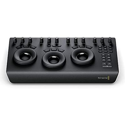 Blackmagic Design Davinci Resolve Micro Panneau de contrôle Portable à Profil Bas Noir Blackmagic Design Davinci Resolve Micro Panneau de contrôle Portable à Profil Bas Noir