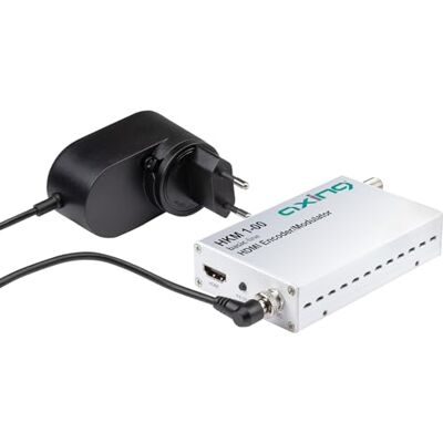 Axing HKM 1-00 HDMI Encodeur/Modulateur, DVB-C/DVB-T, 1080p, 1 entrée HDMI Axing HKM 1-00 HDMI Encodeur/Modulateur, DVB-C/DVB-T, 1080p, 1 entrée HDMI