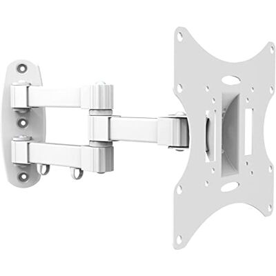 conecto soporte de pared para dispositivos de TV/monitores de 58-107 cm (23-42"), VESA 200x200, inclinable: +/-20°, giratorio: +/-90°, distancia a la pared: 10-39,3 cm, carga máx.: 30kg, Blanco conecto soporte de pared para dispositivos de TV/monitores de 58-107 cm (23-42"), VESA 200x200, inclinable: +/-20°, giratorio: +/-90°, distancia a la pared: 10-39,3 cm, carga máx.: 30kg, Blanco