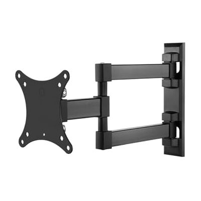 Monoprice 108097 33 cm à 58,4 cm 3 Voies réglable inclinable et pivotant Support de Montage Mural, Noir Monoprice 108097 33 cm à 58,4 cm 3 Voies réglable inclinable et pivotant Support de Montage Mural, Noir