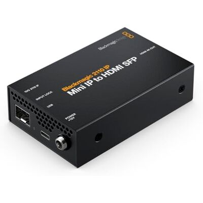 Blackmagic Design 2110 IP Mini IP to HDMI SFP (BM-CONVNVIPE/IP/HDMISFP) Blackmagic Design 2110 IP Mini IP to HDMI SFP (BM-CONVNVIPE/IP/HDMISFP)