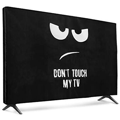 kwmobile Housse écran TV compatible avec 40" TV Protection d'écran télévision blanc-noir kwmobile Housse écran TV compatible avec 40" TV Protection d'écran télévision blanc-noir