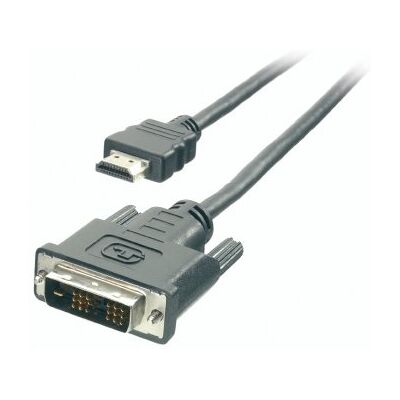 Vivanco Teccus Câble HDMI, prise HDMI mâle vers prise DVI-D mâle, 5 m Vivanco Teccus Câble HDMI, prise HDMI mâle vers prise DVI-D mâle, 5 m