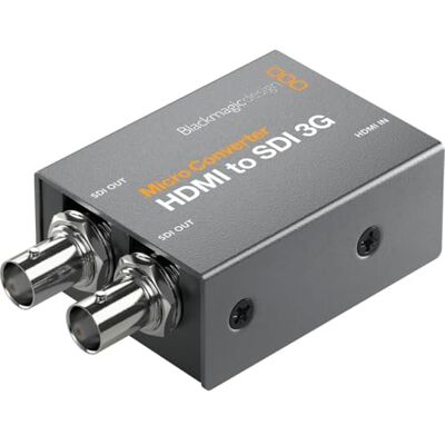 Blackmagic Design Micro convertisseur HDMI vers SDI 3G PSU (BM-CONVCMIC/HS03G/WPSU) Blackmagic Design Micro convertisseur HDMI vers SDI 3G PSU (BM-CONVCMIC/HS03G/WPSU)