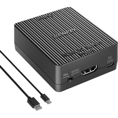 BENFEI Adaptateur HDMI-SCART, convertisseur HDMI 1080p vers SCART/CVBS, compatible PAL/NTSC pour TV Stick, Chromecast, Apple TV, PC. BENFEI Adaptateur HDMI-SCART, convertisseur HDMI 1080p vers SCART/CVBS, compatible PAL/NTSC pour TV Stick, Chromecast, Apple TV, PC.