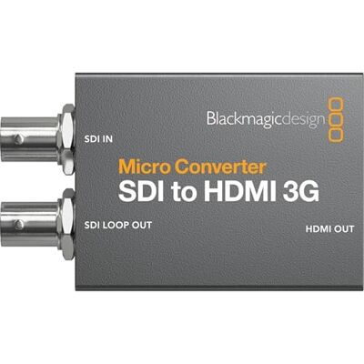 Blackmagic Design Blackmagic Convertisseur Micro Converter SDI to HDMI 3G (CONVCMIC/SH03G) Blackmagic Design Blackmagic Convertisseur Micro Converter SDI to HDMI 3G (CONVCMIC/SH03G)