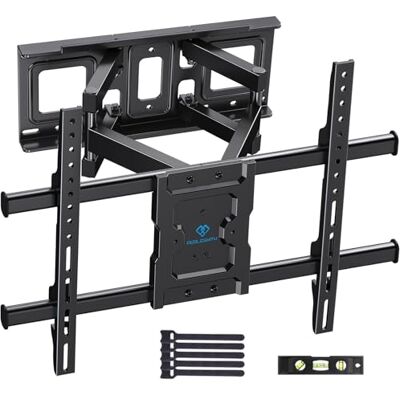 PERLESMITH Support Mural TV Inclinable et Orientable pour 37-85 Pouces(94-216cm) de Plat LCD LED Téléviseurs, Fixation TV Mural Jusqu'à 60kg, Max. VESA 600x400mm PSPILFK1 PERLESMITH Support Mural TV Inclinable et Orientable pour 37-85 Pouces(94-216cm) de Plat LCD LED Téléviseurs, Fixation TV Mural Jusqu'à 60kg, Max. VESA 600x400mm PSPILFK1