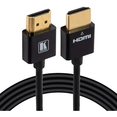 Kramer Câble HDMI flexible haute vitesse avec ETHERNET Ultra plat Couleur Noir (C-HM/HM/Pico/BK-6) Kramer Câble HDMI flexible haute vitesse avec ETHERNET Ultra plat Couleur Noir (C-HM/HM/Pico/BK-6)