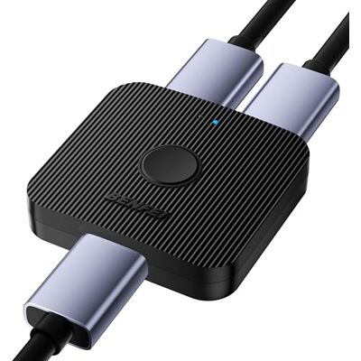 BENFEI Commutateur HDMI, commutateur HDMI 4K 2 entrées, 1 sortie, 1 entrée 2 sortie, prend en charge 4K 3D HD 1080p Compatible avec Firestick, Xbox PS4 Roku HDTV BENFEI Commutateur HDMI, commutateur HDMI 4K 2 entrées, 1 sortie, 1 entrée 2 sortie, prend en charge 4K 3D HD 1080p Compatible avec Firestick, Xbox PS4 Roku HDTV