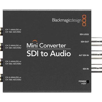 Blackmagic Design Mini Converter SDI to Audio Blackmagic Design Mini Converter SDI to Audio