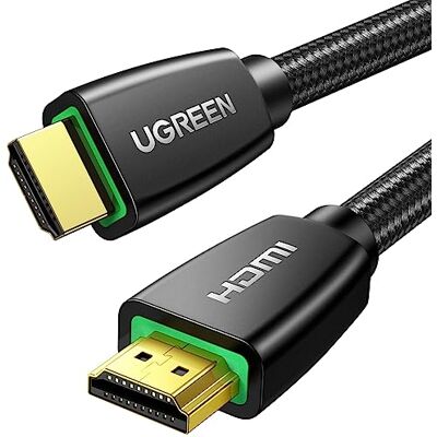 UGREEN Câble HDMI 4K Ultra HD Cordon 2.0 Haute Vitesse par Ethernet Nylon Tressé Supporte 3D HDR Retour Audio Compatible avec PS5 PS4 PS3 Lecteur Blu Ray Xbox 360 PC Ampli TV Écran (3M) UGREEN Câble HDMI 4K Ultra HD Cordon 2.0 Haute Vitesse par Ethernet Nylon Tressé Supporte 3D HDR Retour Audio Compatible avec PS5 PS4 PS3 Lecteur Blu Ray Xbox 360 PC Ampli TV Écran (3M)