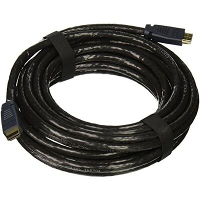 C2G 41191 Pro Series Câble HDMI Plenum certifié CMP, noir (7,62 m) C2G 41191 Pro Series Câble HDMI Plenum certifié CMP, noir (7,62 m)