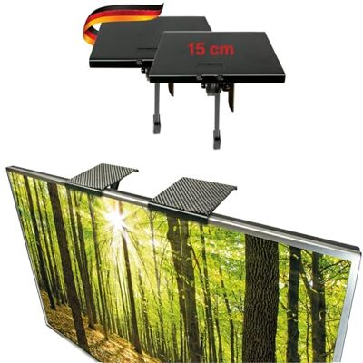 SCHWAIGER 661781 Étagère TV Lot de 2 supports pour écran multimédia Topper TV Support pour téléviseur Support pour haut-parleur magnétoscope 6 pouces SCHWAIGER 661781 Étagère TV Lot de 2 supports pour écran multimédia Topper TV Support pour téléviseur Support pour haut-parleur magnétoscope 6 pouces