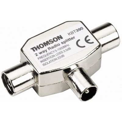 Thomson Adaptateur coaxtx1.9,52. 1 m / 2f Thomson Adaptateur coaxtx1.9,52. 1 m / 2f