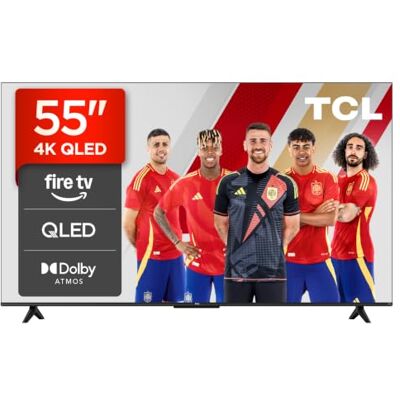 TCL 55T6C 55" QLED TV 4K HDR, Fire TV (Smart TV avec Dolby Vision et Atmos, HDR10+, Prix et Demandez à Alexa) TCL 55T6C 55" QLED TV 4K HDR, Fire TV (Smart TV avec Dolby Vision et Atmos, HDR10+, Prix et Demandez à Alexa)