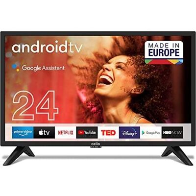 Cello C2420GDE Téléviseur LED Intelligent Android HD Ready 12 Volts Trav de 24 Pouces, DVBT2 Cello C2420GDE Téléviseur LED Intelligent Android HD Ready 12 Volts Trav de 24 Pouces, DVBT2