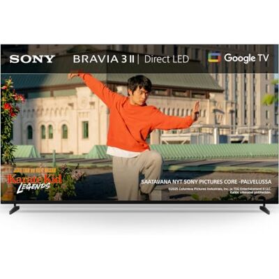 Sony BRAVIA 3Ⅱ 50XR32M2 TV intelligente 4K (Google TV), processeur XR avec technologie AI, 120 Hz avec Dolby Vision/Atmos, compatible avec PS5, modèle 50XR32M2 Sony BRAVIA 3Ⅱ 50XR32M2 TV intelligente 4K (Google TV), processeur XR avec technologie AI, 120 Hz avec Dolby Vision/Atmos, compatible avec PS5, modèle 50XR32M2