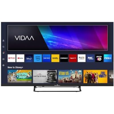 Smart Tech VIDAA Téléviseur intelligent 40 ", avec résolution Full HD, Bluetooth et triple tuner, LED 40FV02V (2026) Smart Tech VIDAA Téléviseur intelligent 40 ", avec résolution Full HD, Bluetooth et triple tuner, LED 40FV02V (2026)
