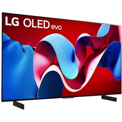 LG OLED42C47LA Téléviseur OLED evo 42" (106 cm) avec processeur AI α9 Gen7 4K, webOS 24, Dolby Vision, jusqu'à 120 Hz, année du modèle 2024 LG OLED42C47LA Téléviseur OLED evo 42" (106 cm) avec processeur AI α9 Gen7 4K, webOS 24, Dolby Vision, jusqu'à 120 Hz, année du modèle 2024