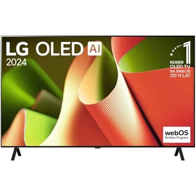 LG OLED 55 '', série B4 2024, OLED55B46LA, Smart TV 4K, Processeur α8, Dolby Vision, Dolby Atmos, 4 HDMI 2.1, Gsync, VRR, ThinQ AI, Wi-Fi, webOS 24, télécommande pointeur LG OLED 55 '', série B4 2024, OLED55B46LA, Smart TV 4K, Processeur α8, Dolby Vision, Dolby Atmos, 4 HDMI 2.1, Gsync, VRR, ThinQ AI, Wi-Fi, webOS 24, télécommande pointeur