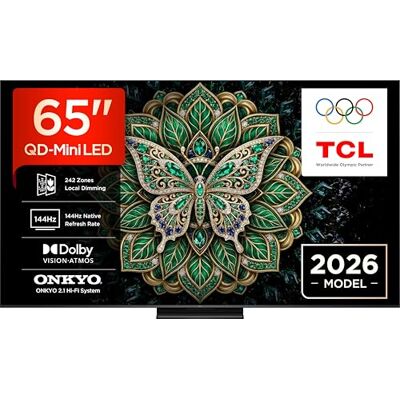 TCL TVC QD MINILED FALD 65 UHD 4K 144HZ ONKYO 2.1 40W TCL TVC QD MINILED FALD 65 UHD 4K 144HZ ONKYO 2.1 40W