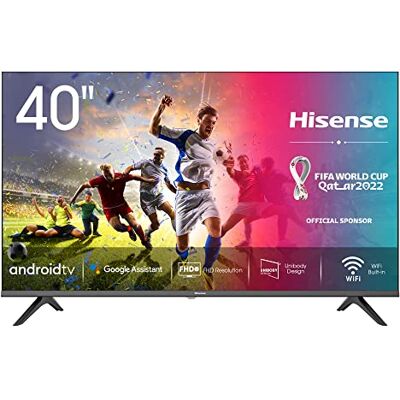 Hisense 40AE5600FA Smart TV Android, LED Full HD 40", Design Slim, USB Media Player, Tuner DVB-T2/S2 HEVC Main10, Bluetooth Hisense 40AE5600FA Smart TV Android, LED Full HD 40", Design Slim, USB Media Player, Tuner DVB-T2/S2 HEVC Main10, Bluetooth