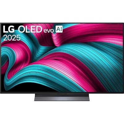 LG OLED48C57LA TV 48", 4K OLED EVO AI C5, Smart TV Super Upscaling 2025, WebOS 25 IA, processeur α9 AI Gen8, VRR 144 Hz, contrôle de luminosité par IA, Dolby Vision/Atmos, Alexa/Google Assistant LG OLED48C57LA TV 48", 4K OLED EVO AI C5, Smart TV Super Upscaling 2025, WebOS 25 IA, processeur α9 AI Gen8, VRR 144 Hz, contrôle de luminosité par IA, Dolby Vision/Atmos, Alexa/Google Assistant
