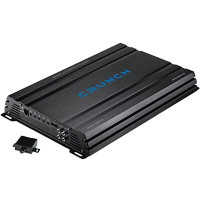 Crunch GPX4400.1D Amplificateur numérique 1 canal 4400 W Réglage du volume, des basses et des aigus Convient pour (Au Crunch GPX4400.1D Amplificateur numérique 1 canal 4400 W Réglage du volume, des basses et des aigus Convient pour (Au