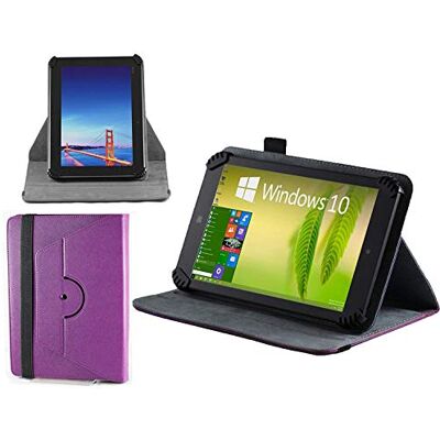 Navitech Étui en Cuir Violet Support Rotatif 360 Le 10.1" Fusion5 Android 7.0 Nougat 32GB 104+ Tablet PC Navitech Étui en Cuir Violet Support Rotatif 360 Le 10.1" Fusion5 Android 7.0 Nougat 32GB 104+ Tablet PC