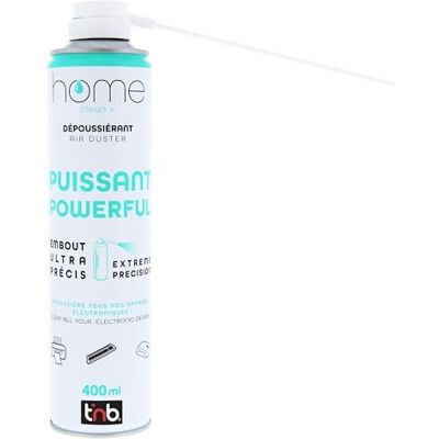 T'nB T’nB Bombe Air Sec 400ml – Aérosol – Dépoussiérant – Spray nettoyant – Nettoyage Pour PC, matériel Informatique et autres appareils électroniques – Surpuissante 5 bars Butane T'nB T’nB Bombe Air Sec 400ml – Aérosol – Dépoussiérant – Spray nettoyant – Nettoyage Pour PC, matériel Informatique et autres appareils électroniques – Surpuissante 5 bars Butane