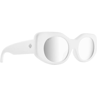 Spy Optics Hangout Lunettes de Soleil, Matte White, Small-Medium Mixte, Matte White, S-M Spy Optics Hangout Lunettes de Soleil, Matte White, Small-Medium Mixte, Matte White, S-M