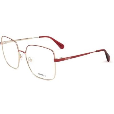 Max&Co. MAX &CO Lunettes Femme, Rouge brillant, 55/17/140 Max&Co. MAX &CO Lunettes Femme, Rouge brillant, 55/17/140