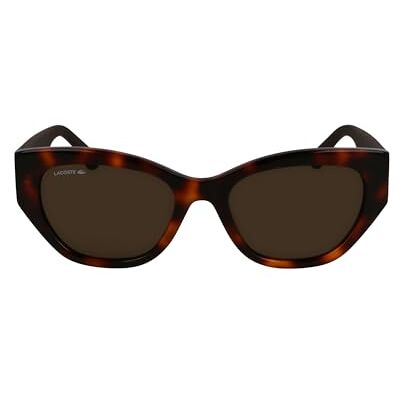 Lacoste L6047s N Lunettes, marron foncé, taille unique pour femme Lacoste L6047s N Lunettes, marron foncé, taille unique pour femme