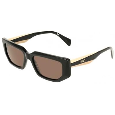 Liu Jo Lunettes de Soleil LJ812S Black 53/17/140 Femme Liu Jo Lunettes de Soleil LJ812S Black 53/17/140 Femme