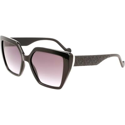 Liu Jo LJ757S Lunettes de Soleil 001 BLACK 55/17/140 Femme Liu Jo LJ757S Lunettes de Soleil 001 BLACK 55/17/140 Femme