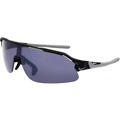 NIKE Flyfree Shield IU8026 Lunettes de soleil de sport pour course à pied, entraînement en extérieur, noir mat/gris/orange L, taille unique NIKE Flyfree Shield IU8026 Lunettes de soleil de sport pour course à pied, entraînement en extérieur, noir mat/gris/orange L, taille unique