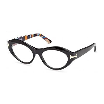 Emilio Pucci Pucci EP5269 Lunettes pour femme Noir Taille 54-17-140 Emilio Pucci Pucci EP5269 Lunettes pour femme Noir Taille 54-17-140
