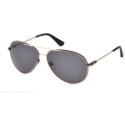 Police Spll11, Lunettes de Soleil Homme, Rose Gold With Semi Matt Black Parts, 59 Police Spll11, Lunettes de Soleil Homme, Rose Gold With Semi Matt Black Parts, 59