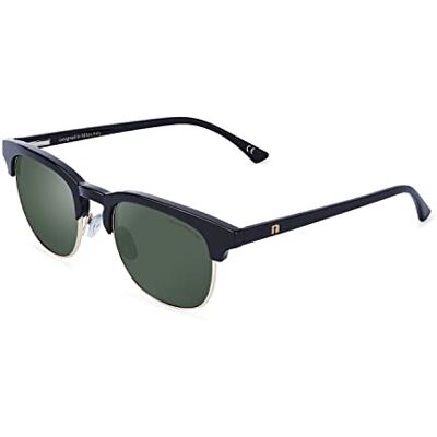 CLANDESTINE Modèle :, Lunettes de Soleil Mixte, Highbrow Gold-Vert foncé Nylon HD, Taille Unique CLANDESTINE Modèle :, Lunettes de Soleil Mixte, Highbrow Gold-Vert foncé Nylon HD, Taille Unique