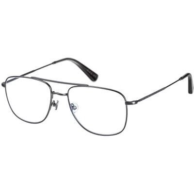 Savile Row Cadre de prescription optique SRO-1 pour homme, gris, 55, gris, 55 Savile Row Cadre de prescription optique SRO-1 pour homme, gris, 55, gris, 55