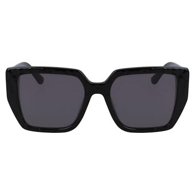 KARL LAGERFELD Kl6036s N Lunettes de Soleil, Noir avec Motif, Taille Unique Femme KARL LAGERFELD Kl6036s N Lunettes de Soleil, Noir avec Motif, Taille Unique Femme