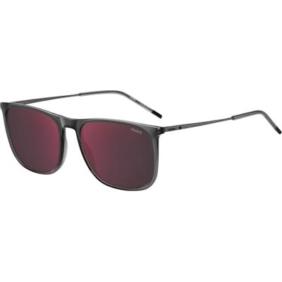 HUGO HG 1319/S Lunettes de Soleil HEK GREY DARK RUTHENIUM 57/18/145 Homme HUGO HG 1319/S Lunettes de Soleil HEK GREY DARK RUTHENIUM 57/18/145 Homme