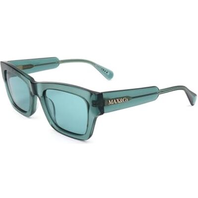 Max&Co. MAX &CO MO0081 Lunettes, Shiny Dark Green, 52/20/140 pour femme, Vert foncé brillant, 52/20/140 Max&Co. MAX &CO MO0081 Lunettes, Shiny Dark Green, 52/20/140 pour femme, Vert foncé brillant, 52/20/140