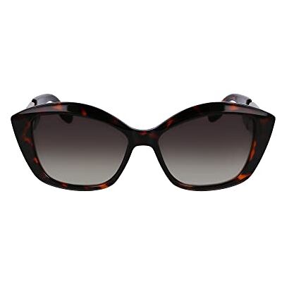 KARL LAGERFELD Lunettes de Soleil Femme, Tortoise, taille unique KARL LAGERFELD Lunettes de Soleil Femme, Tortoise, taille unique