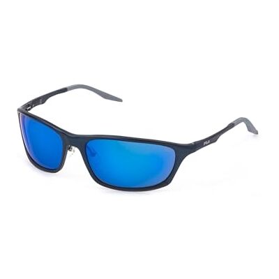 FILA Lunettes de Soleil SFID68 Blu opaco 66/18/120 Homme FILA Lunettes de Soleil SFID68 Blu opaco 66/18/120 Homme