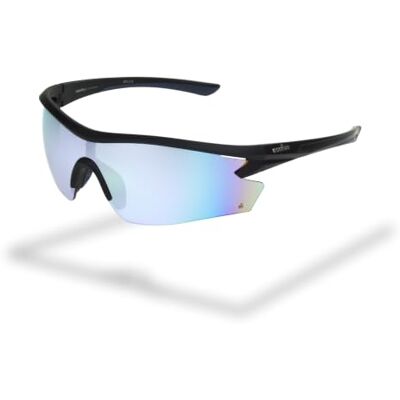 Foster Grant IRONMAN Odyssey herenzonnebril – grijze blade-montuur, violette gepolariseerde RPC-glazen, UV400-bescherming, krasvrij en stootbestendig, licht sportframe Foster Grant IRONMAN Odyssey herenzonnebril – grijze blade-montuur, violette gepolariseerde RPC-glazen, UV400-bescherming, krasvrij en stootbestendig, licht sportframe