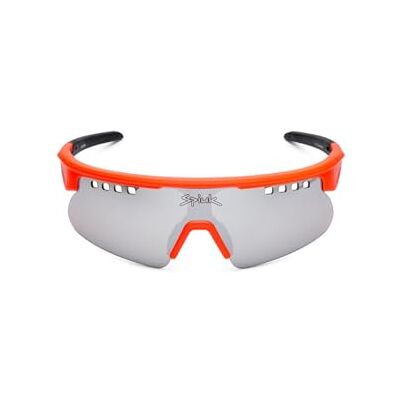 Spiuk Lunettes Aloha avec verres miroir argentés, unisexe, orange Spiuk Lunettes Aloha avec verres miroir argentés, unisexe, orange