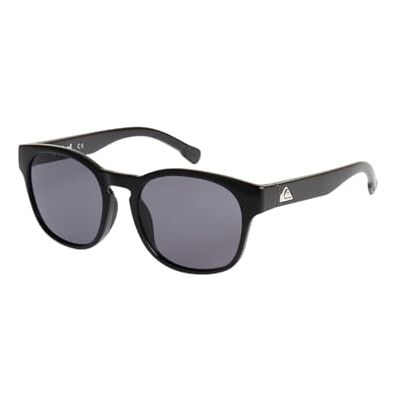 Quiksilver Lunettes de soleil Patrol pour homme, noir brillant/gris, taille unique Quiksilver Lunettes de soleil Patrol pour homme, noir brillant/gris, taille unique
